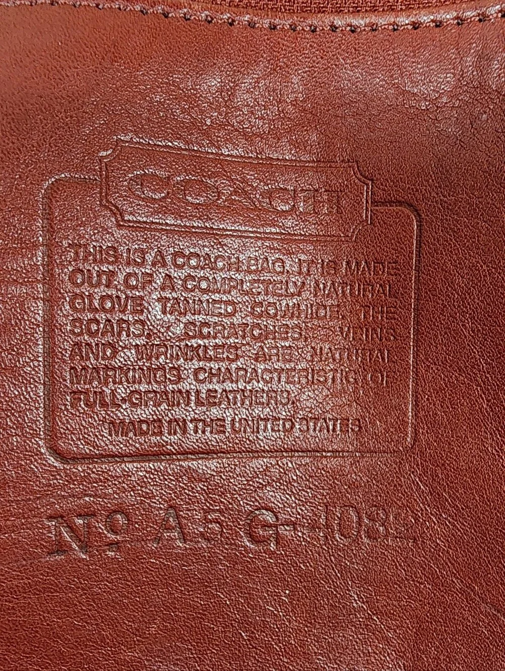 Vintage Coach Soho Bag #4082